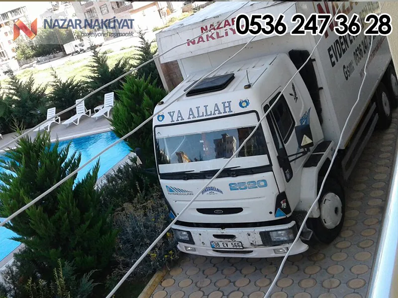 Nazar Nakliyat nakliyat çalışması 28