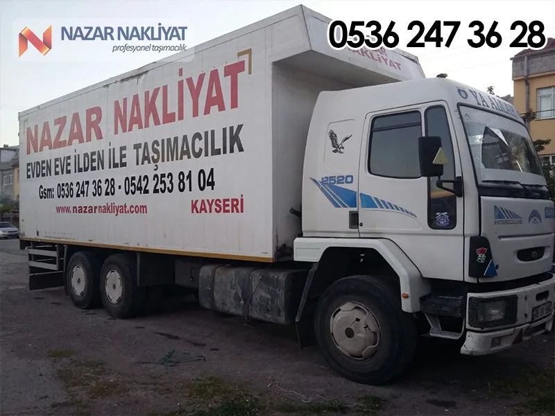 Nazar Nakliyat nakliyat çalışması 31