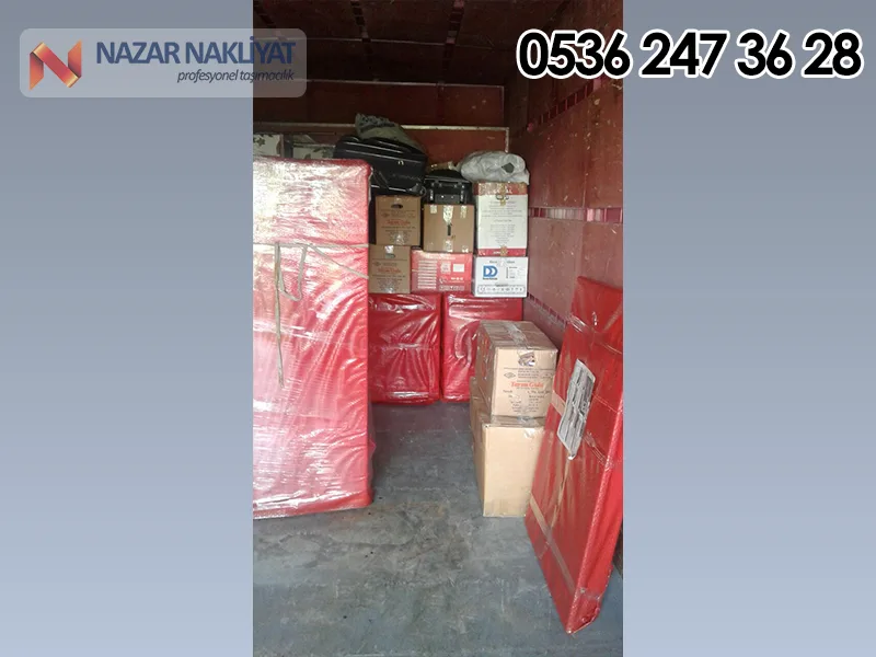 Nazar Nakliyat nakliyat çalışması 32