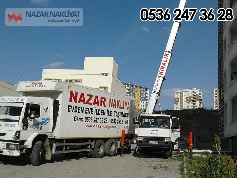 Nazar Nakliyat nakliyat çalışması 34