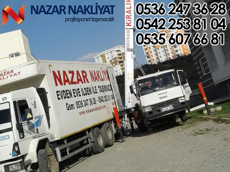 Nazar Nakliyat nakliyat çalışması 9