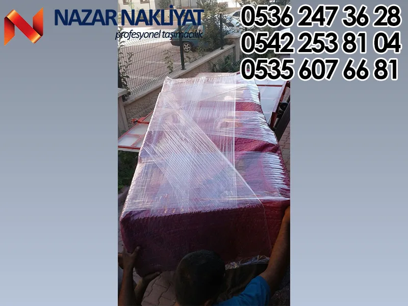 Nazar Nakliyat nakliyat çalışması 16