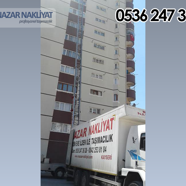 kayseri asansörlü taşımacılık